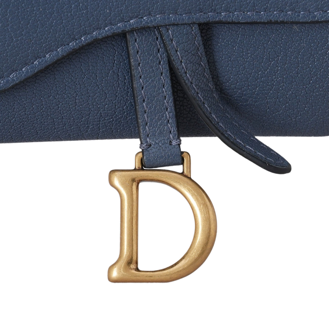 CHRISTIAN DIOR(USED)크리스찬디올 새들 나노 파우치 체인백